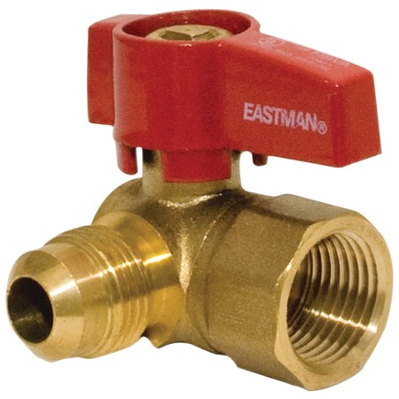 No Logo OD Flare x 1/2" FIP Brass Gas Ball 1/2" Valve 60034